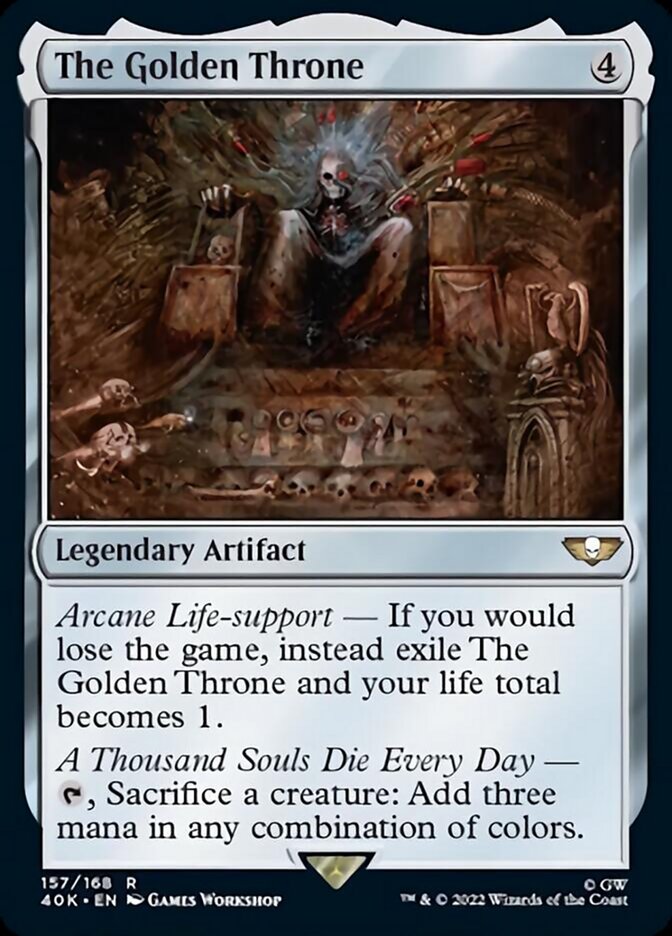 The Golden Throne [Warhammer 40,000] MTG Single Magic: The Gathering    | Red Claw Gaming