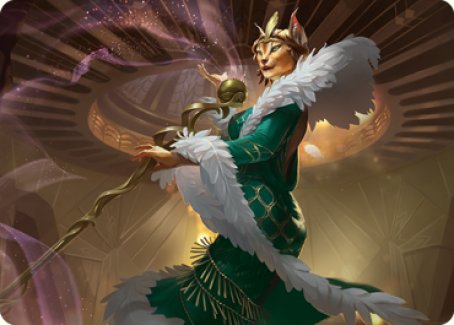 Kitt Kanto, Mayhem Diva Art Card [Streets of New Capenna Art Series] MTG Single Magic: The Gathering    | Red Claw Gaming