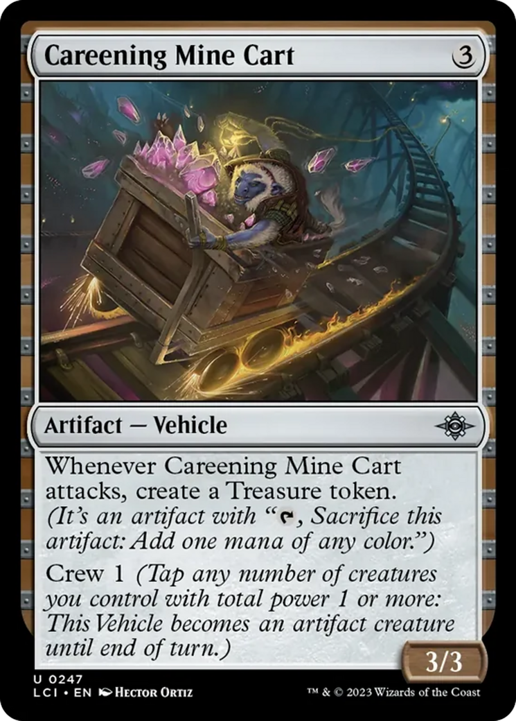 Careening Mine Cart [The Lost Caverns of Ixalan] MTG Single Magic: The Gathering    | Red Claw Gaming