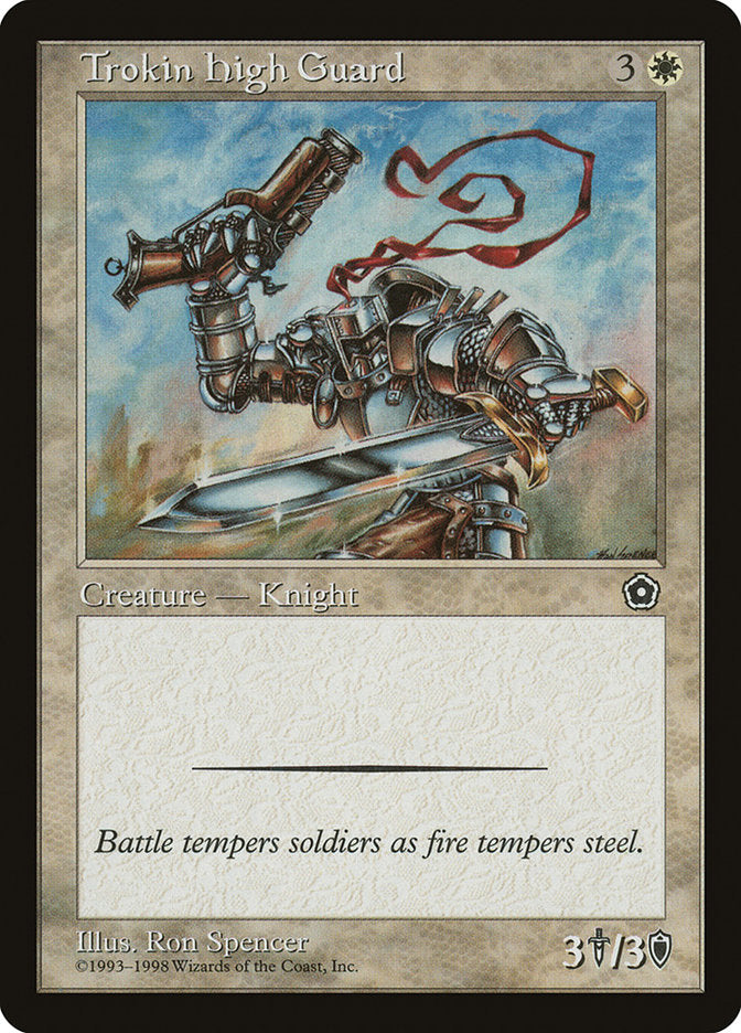 Trokin High Guard [Portal Second Age] MTG Single Magic: The Gathering    | Red Claw Gaming