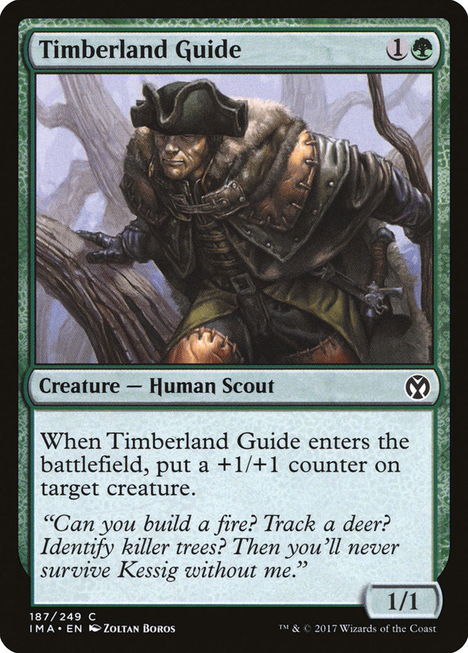 Timberland Guide [Innistrad: Midnight Hunt] MTG Single Magic: The Gathering    | Red Claw Gaming