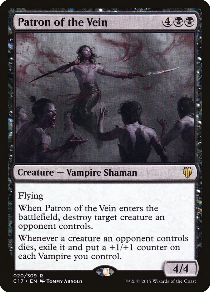 Patron of the Vein [Commander 2017] MTG Single Magic: The Gathering    | Red Claw Gaming