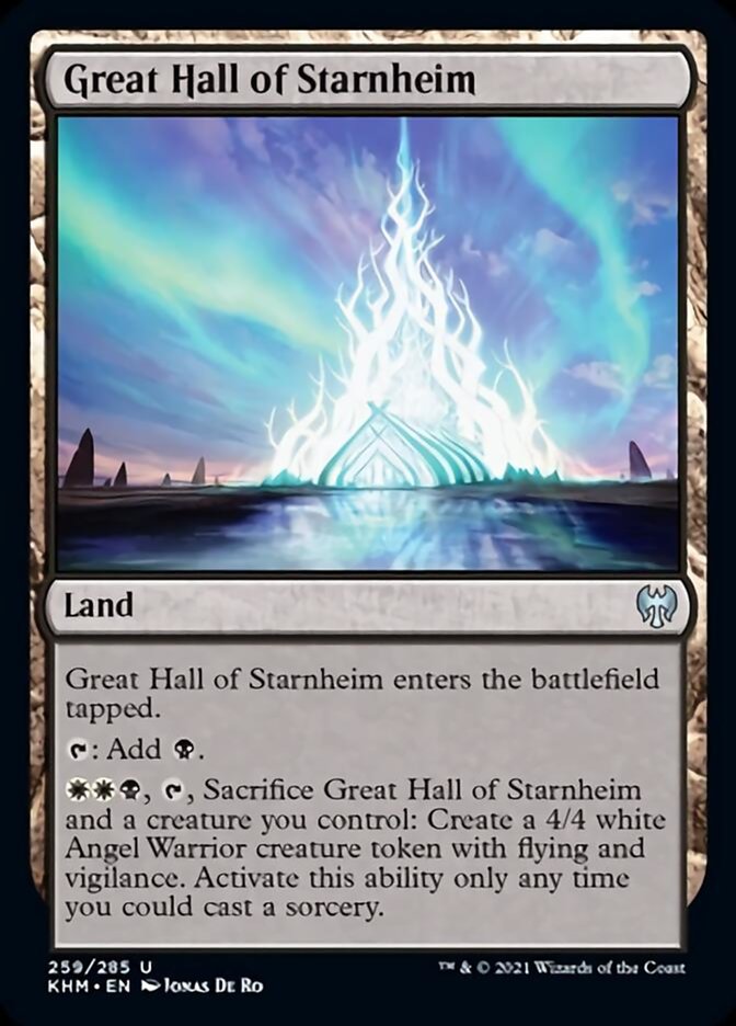 Great Hall of Starnheim [Kaldheim] MTG Single Magic: The Gathering    | Red Claw Gaming