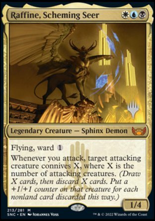 Raffine, Scheming Seer (Promo Pack) [Streets of New Capenna Promos] MTG Single Magic: The Gathering    | Red Claw Gaming