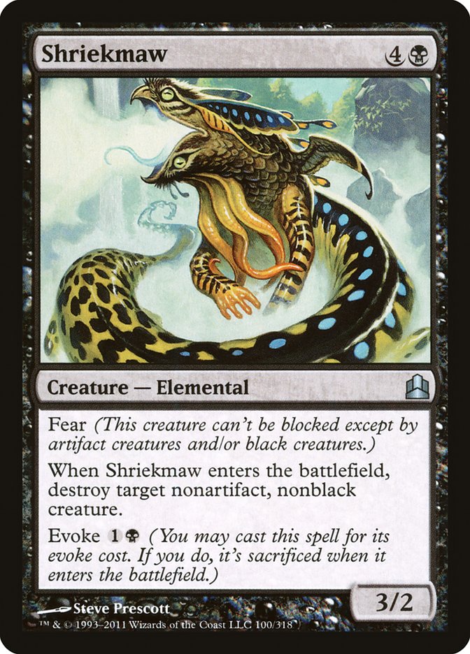 Shriekmaw [Commander 2011] MTG Single Magic: The Gathering    | Red Claw Gaming