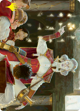 Professor of Symbology Art Card (Gold-Stamped Signature) [Strixhaven: School of Mages Art Series] MTG Single Magic: The Gathering    | Red Claw Gaming