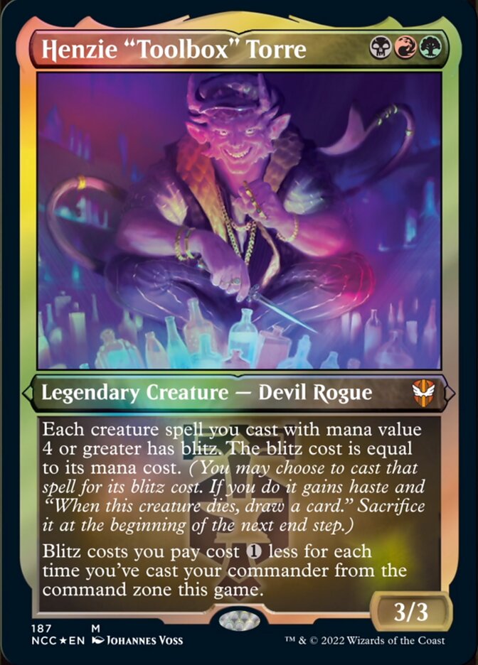 Henzie "Toolbox" Torre (Display Commander) [Streets of New Capenna Commander] MTG Single Magic: The Gathering    | Red Claw Gaming