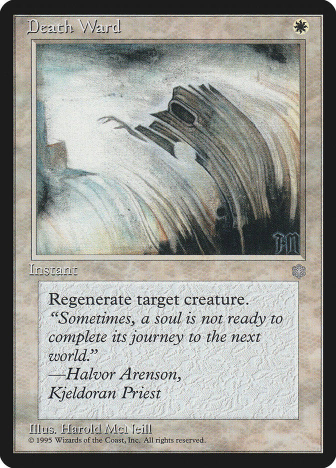 Death Ward [Ice Age] MTG Single Magic: The Gathering    | Red Claw Gaming
