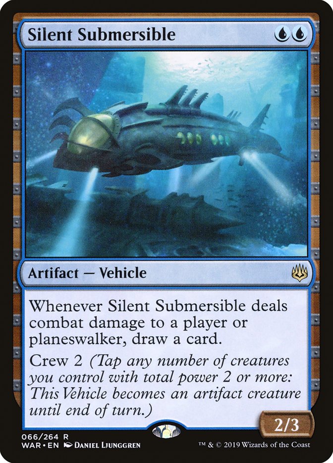 Silent Submersible [War of the Spark] MTG Single Magic: The Gathering    | Red Claw Gaming