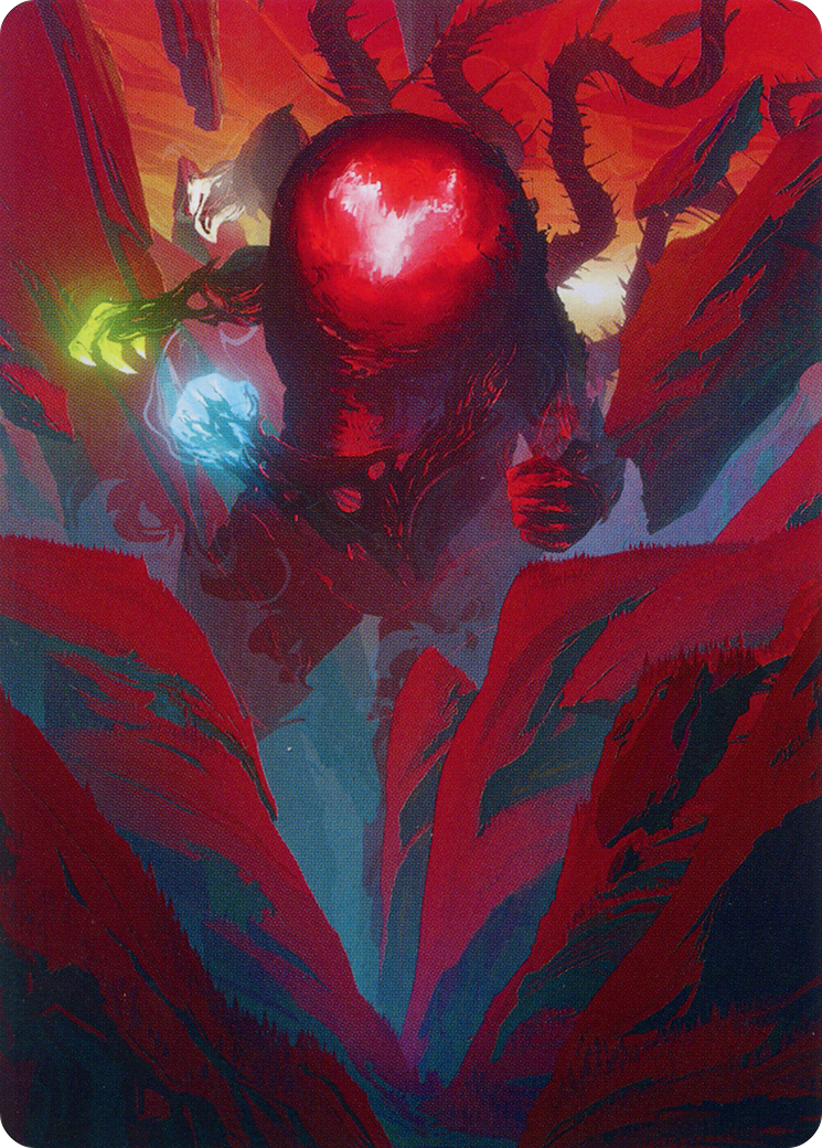 Omnath, Locus of All Art Card (62) [March of the Machine Art Series] MTG Single Magic: The Gathering    | Red Claw Gaming