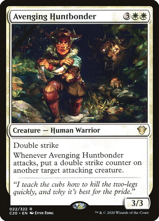 Avenging Huntbonder [Commander 2020] MTG Single Magic: The Gathering    | Red Claw Gaming