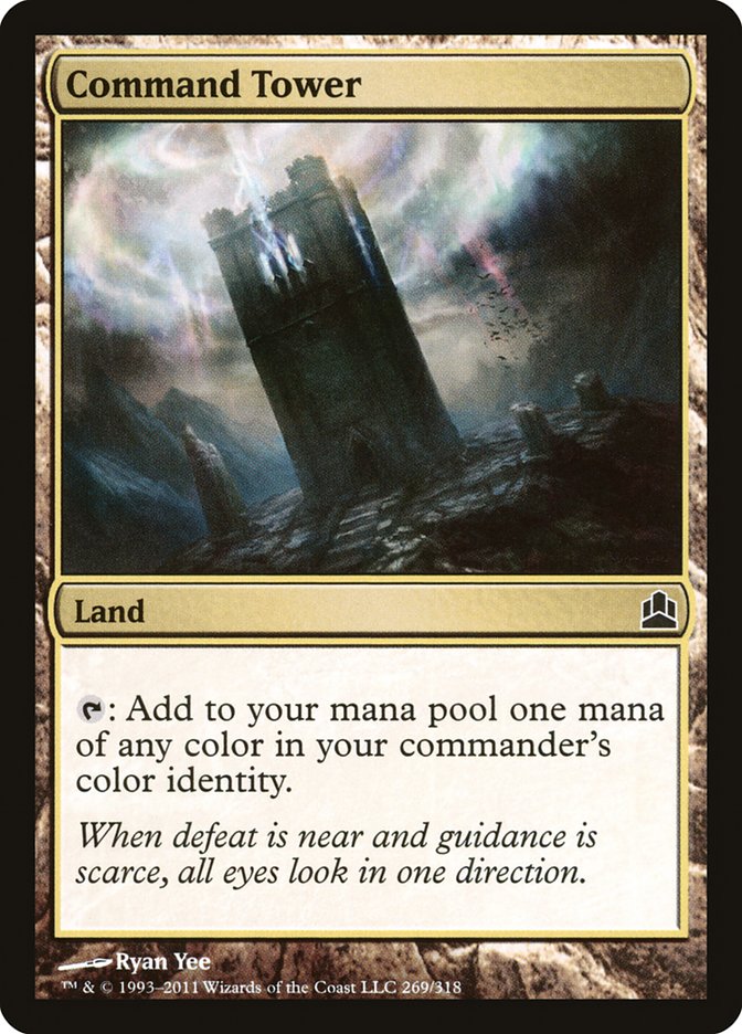 Command Tower [Commander 2011] MTG Single Magic: The Gathering    | Red Claw Gaming