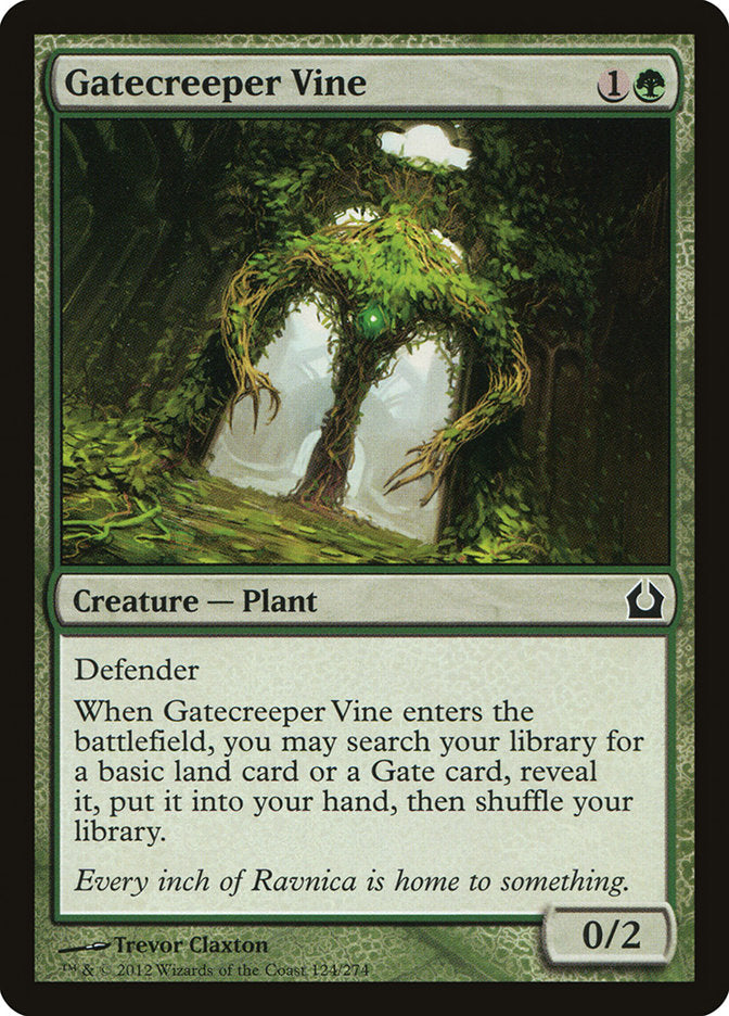 Gatecreeper Vine [Return to Ravnica] MTG Single Magic: The Gathering    | Red Claw Gaming