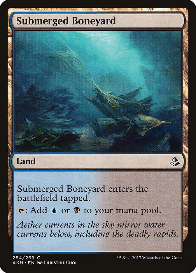 Submerged Boneyard [Amonkhet] MTG Single Magic: The Gathering    | Red Claw Gaming