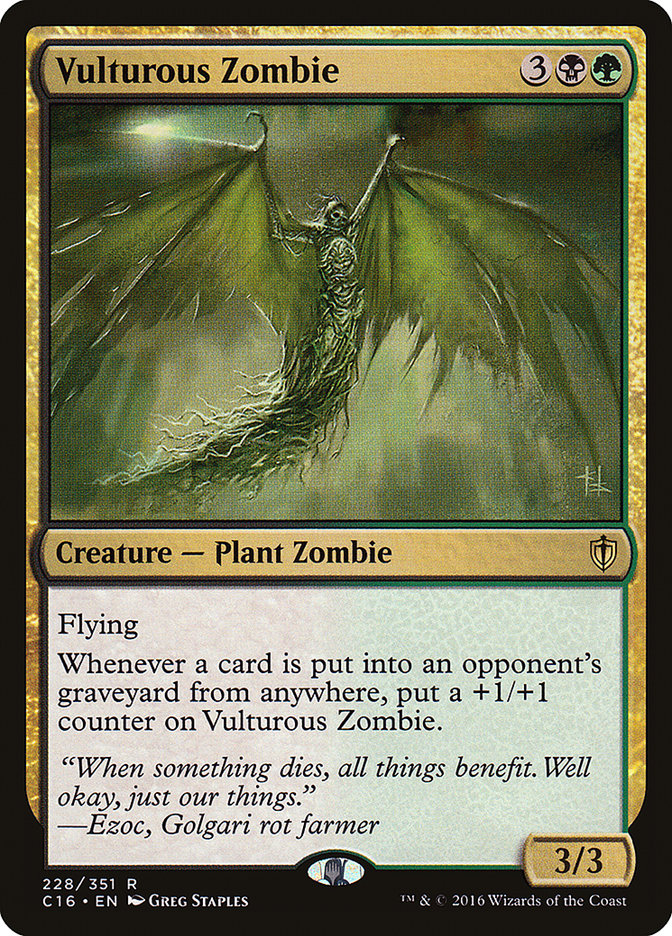 Vulturous Zombie [Commander 2016] MTG Single Magic: The Gathering    | Red Claw Gaming