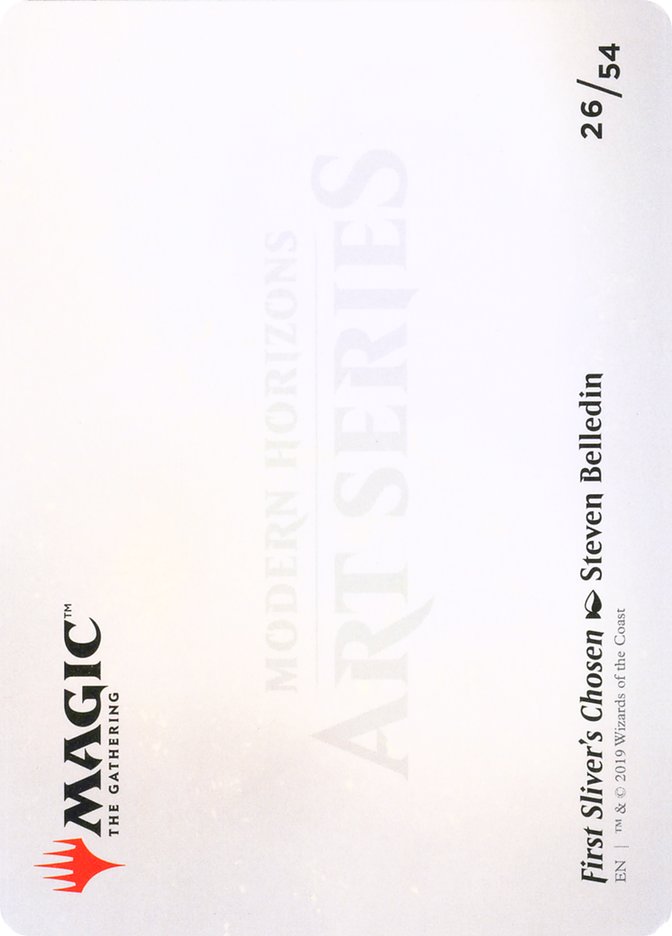 First Sliver's Chosen // First Sliver's Chosen [Modern Horizons Art Series] MTG Single Magic: The Gathering    | Red Claw Gaming