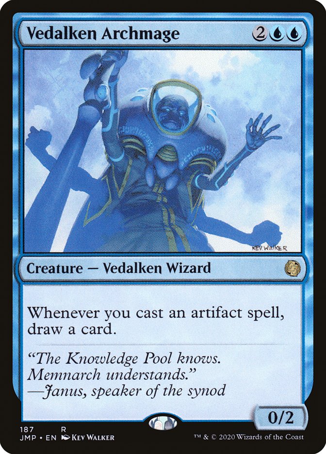 Vedalken Archmage [Jumpstart] MTG Single Magic: The Gathering    | Red Claw Gaming