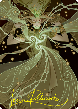 Primal Command Art Card (Gold-Stamped Signature) [Strixhaven: School of Mages Art Series] MTG Single Magic: The Gathering    | Red Claw Gaming