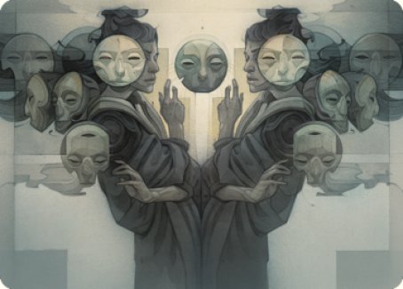 Vesuvan Duplimancy Art Card [Dominaria United Art Series] MTG Single Magic: The Gathering    | Red Claw Gaming