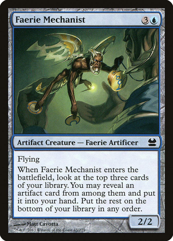 Faerie Mechanist [Modern Masters] MTG Single Magic: The Gathering    | Red Claw Gaming