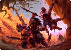 Goblin Art Card [Dungeons & Dragons: Adventures in the Forgotten Realms Art Series] MTG Single Magic: The Gathering    | Red Claw Gaming