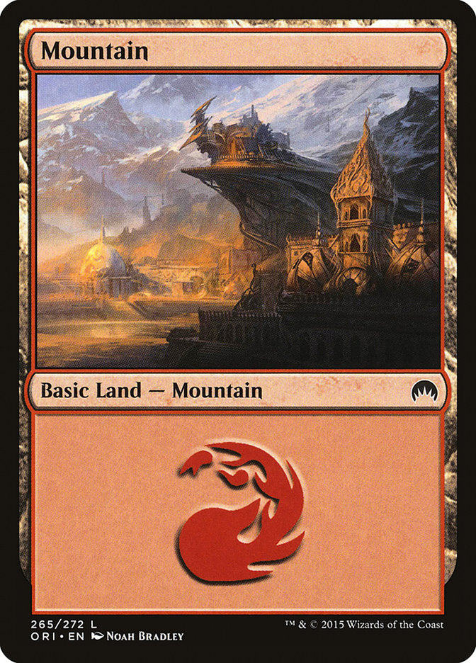 Mountain (265) [Magic Origins] MTG Single Magic: The Gathering    | Red Claw Gaming