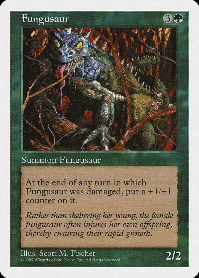 Fungusaur [Fifth Edition] MTG Single Magic: The Gathering    | Red Claw Gaming