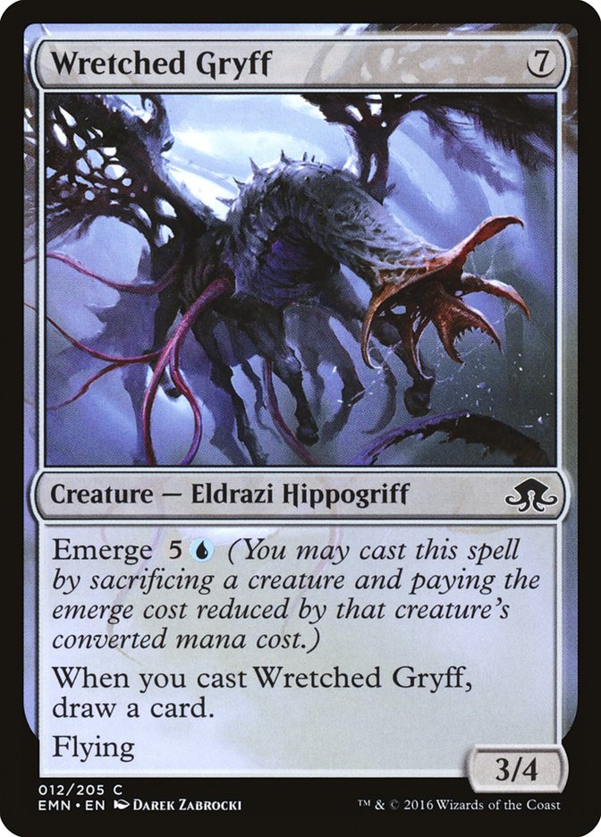 Wretched Gryff [Eldritch Moon] MTG Single Magic: The Gathering    | Red Claw Gaming