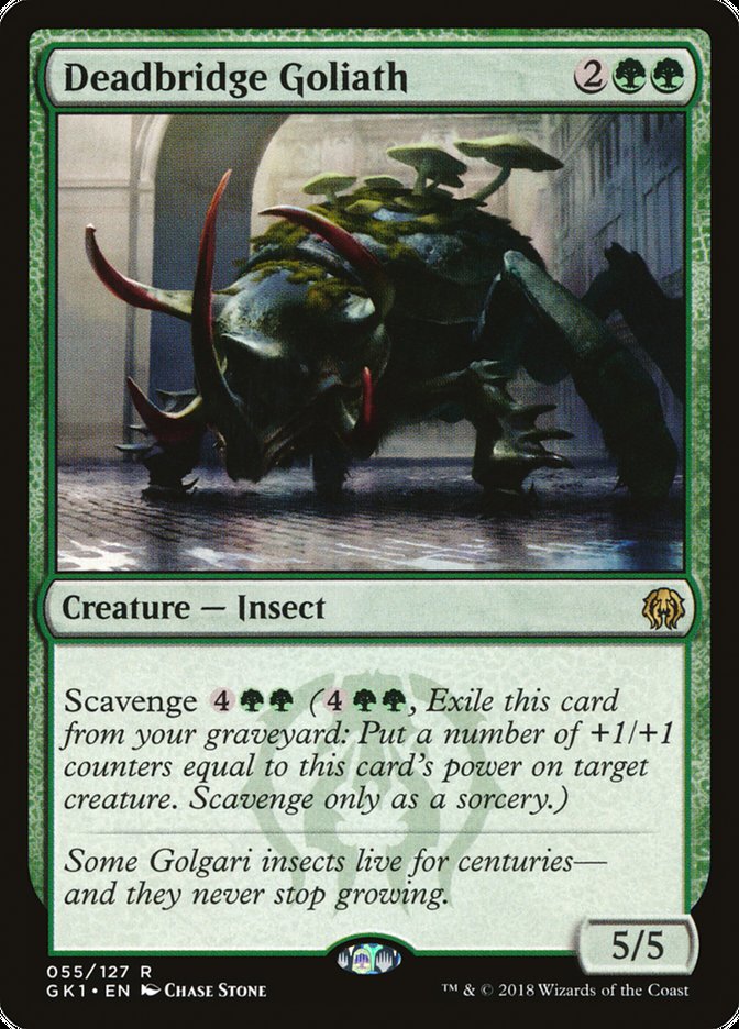 Deadbridge Goliath [Guilds of Ravnica Guild Kit] MTG Single Magic: The Gathering    | Red Claw Gaming