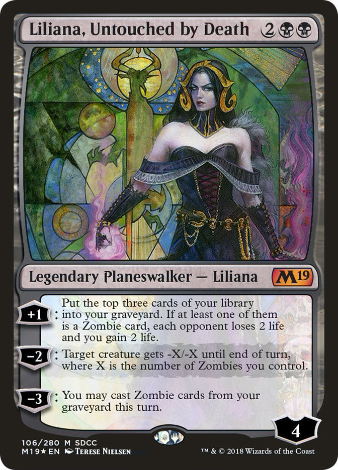 Liliana, Untouched by Death [San Diego Comic-Con 2018] MTG Single Magic: The Gathering    | Red Claw Gaming