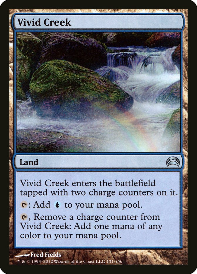 Vivid Creek [Planechase 2012] MTG Single Magic: The Gathering    | Red Claw Gaming
