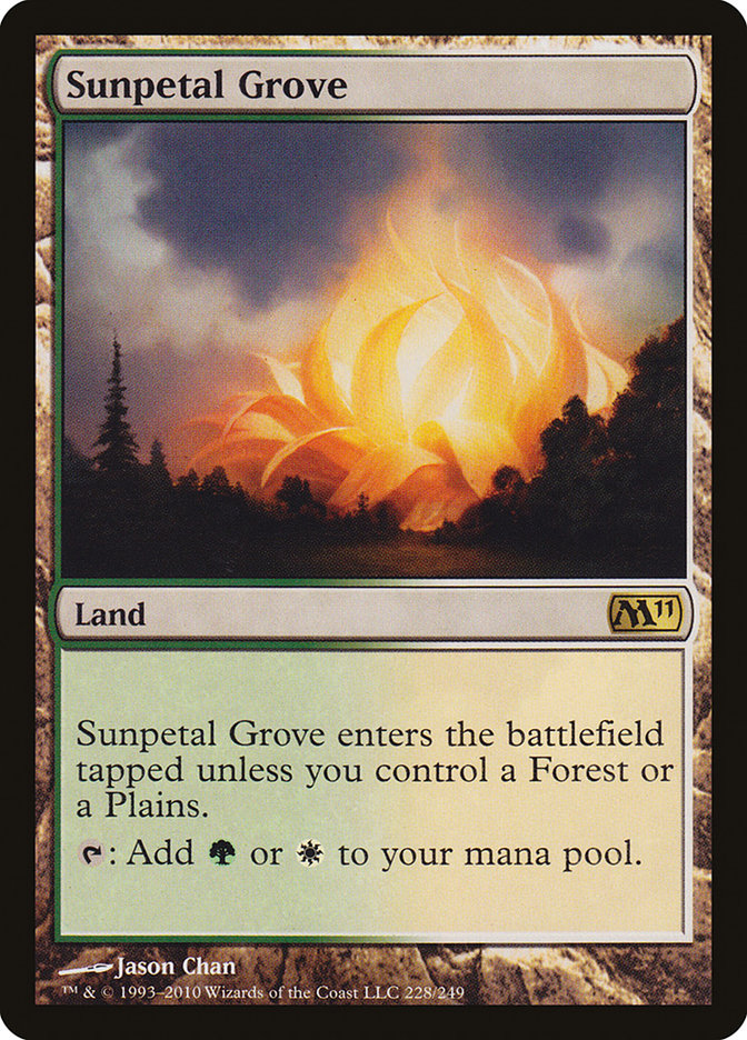 Sunpetal Grove [Magic 2011] MTG Single Magic: The Gathering    | Red Claw Gaming