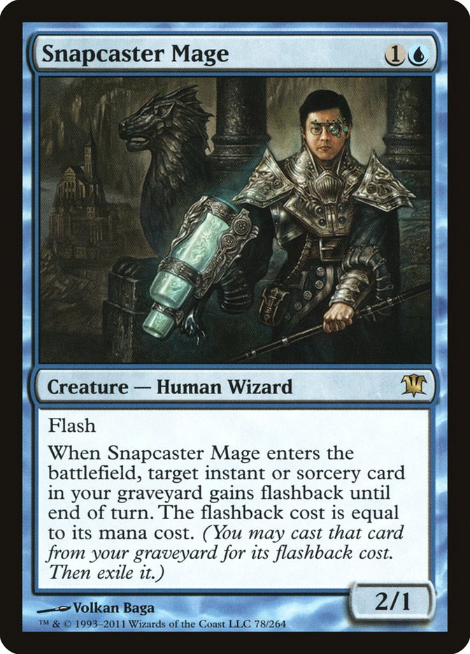 Snapcaster Mage [Innistrad] MTG Single Magic: The Gathering    | Red Claw Gaming