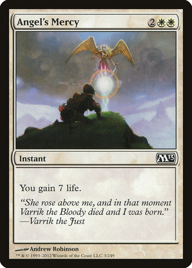 Angel's Mercy [Magic 2013] MTG Single Magic: The Gathering    | Red Claw Gaming