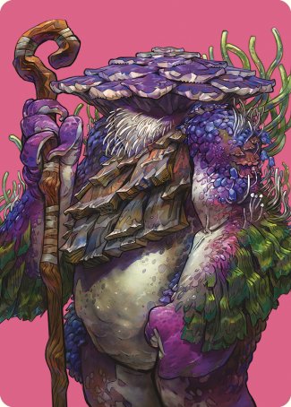 Slimefoot, the Stowaway Art Card [Commander Masters Art Series] MTG Single Magic: The Gathering    | Red Claw Gaming