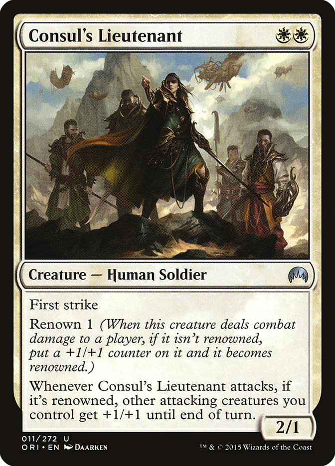 Consul's Lieutenant [Magic Origins] MTG Single Magic: The Gathering    | Red Claw Gaming
