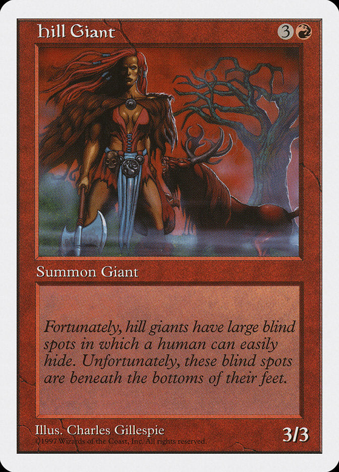 Hill Giant [Fifth Edition] MTG Single Magic: The Gathering    | Red Claw Gaming