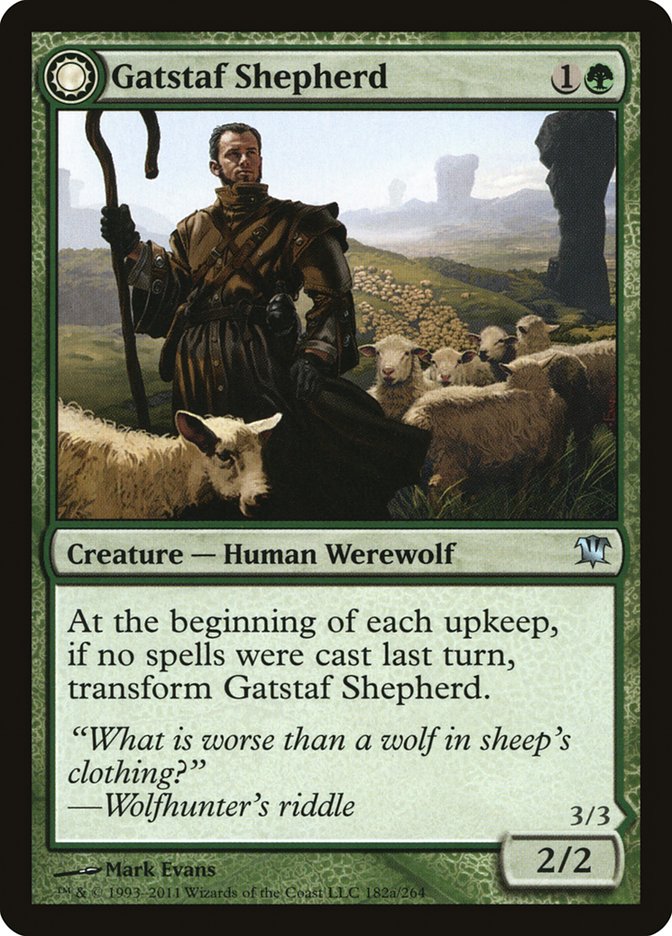 Gatstaf Shepherd // Gatstaf Howler [Innistrad] MTG Single Magic: The Gathering    | Red Claw Gaming