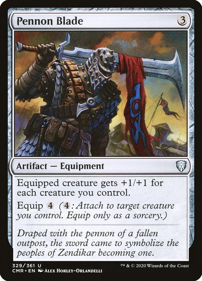 Pennon Blade [Commander Legends] MTG Single Magic: The Gathering    | Red Claw Gaming