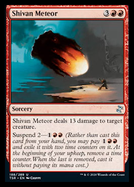 Shivan Meteor [Time Spiral Remastered] MTG Single Magic: The Gathering    | Red Claw Gaming