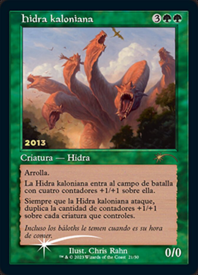 Hidra Kaloniana (Kalonian Hydra) [30th Anniversary Promos] MTG Single Magic: The Gathering    | Red Claw Gaming