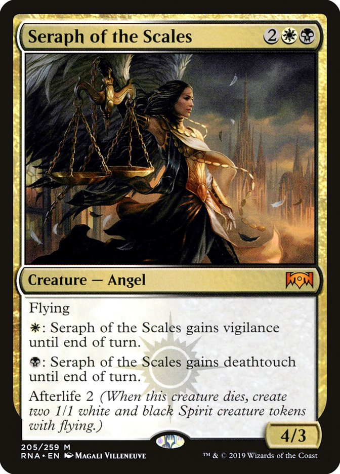 Seraph of the Scales [Ravnica Allegiance] MTG Single Magic: The Gathering    | Red Claw Gaming