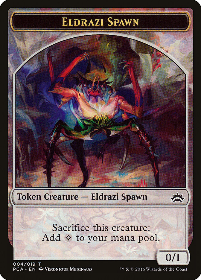 Eldrazi Spawn Token (004/019) [Planechase Anthology Tokens] MTG Single Magic: The Gathering    | Red Claw Gaming