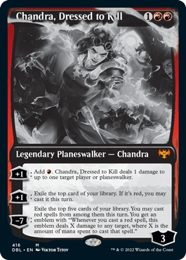 Chandra, Dressed to Kill [Innistrad: Double Feature] MTG Single Magic: The Gathering    | Red Claw Gaming