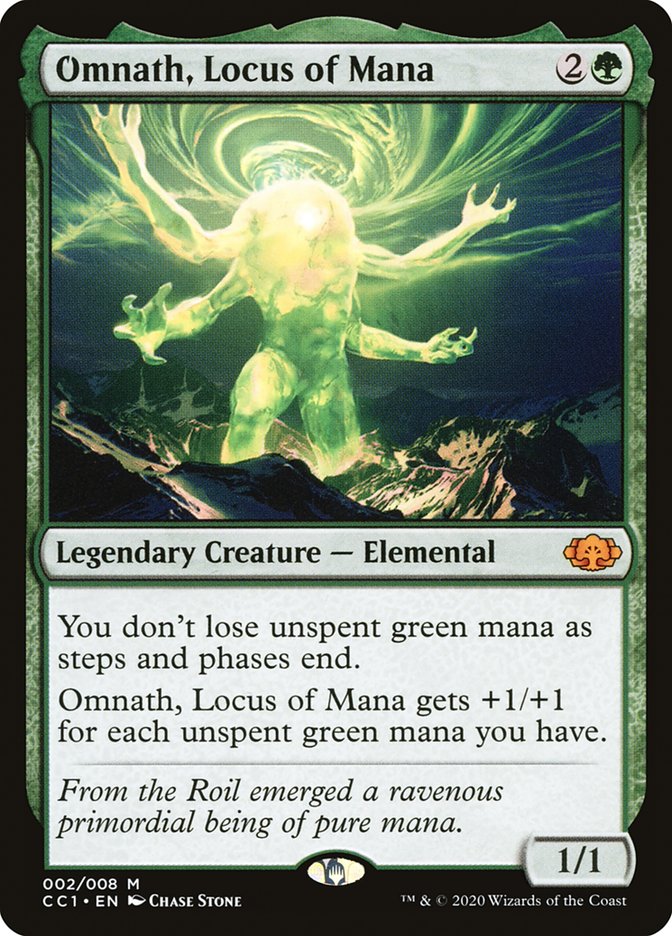 Omnath, Locus of Mana [Commander Collection: Green] MTG Single Magic: The Gathering    | Red Claw Gaming