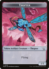 Thopter // Knight (10) Double-Sided Token [March of the Machine Tokens] MTG Single Magic: The Gathering    | Red Claw Gaming