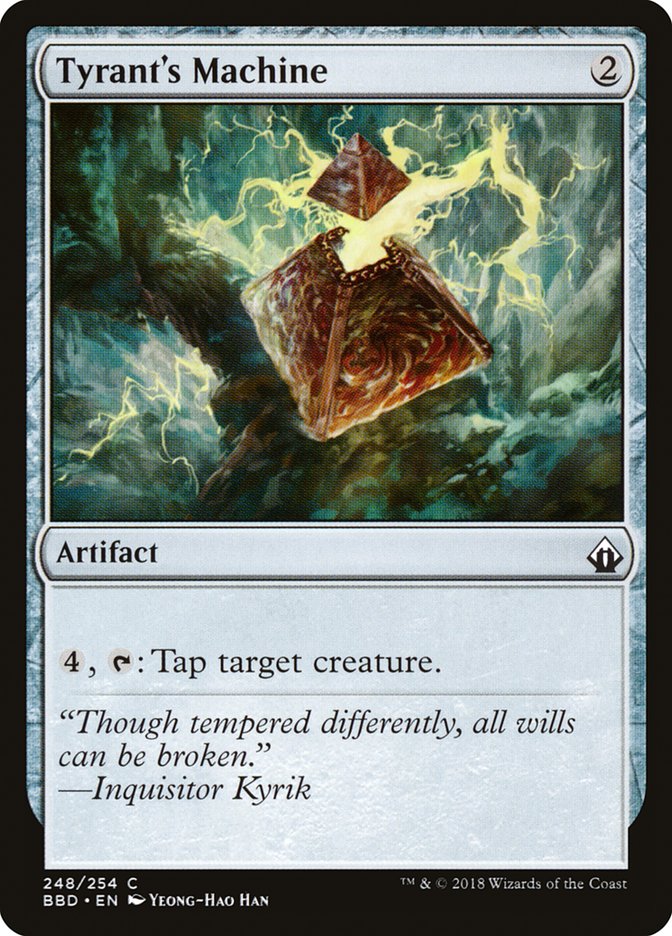 Tyrant's Machine [Battlebond] MTG Single Magic: The Gathering    | Red Claw Gaming