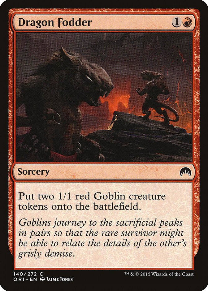 Dragon Fodder [Magic Origins] MTG Single Magic: The Gathering    | Red Claw Gaming
