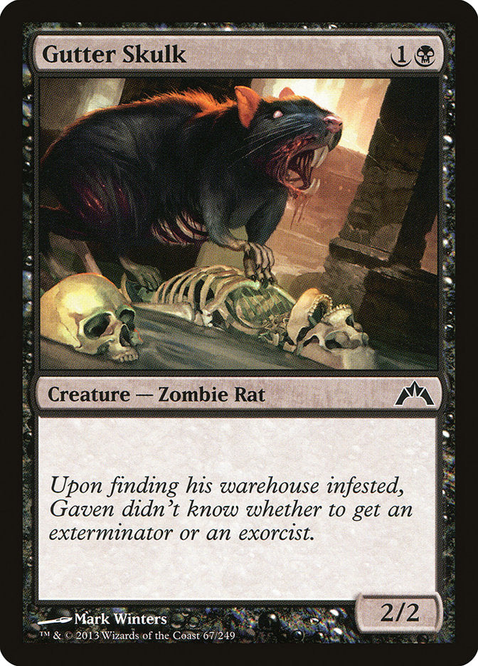 Gutter Skulk [Gatecrash] MTG Single Magic: The Gathering    | Red Claw Gaming