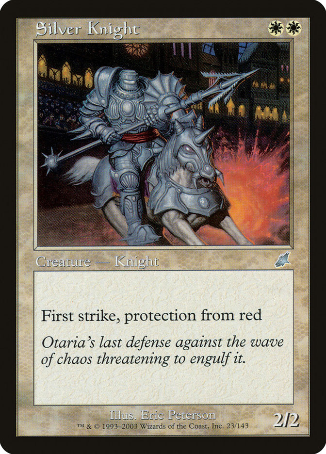 Silver Knight [Scourge] MTG Single Magic: The Gathering    | Red Claw Gaming